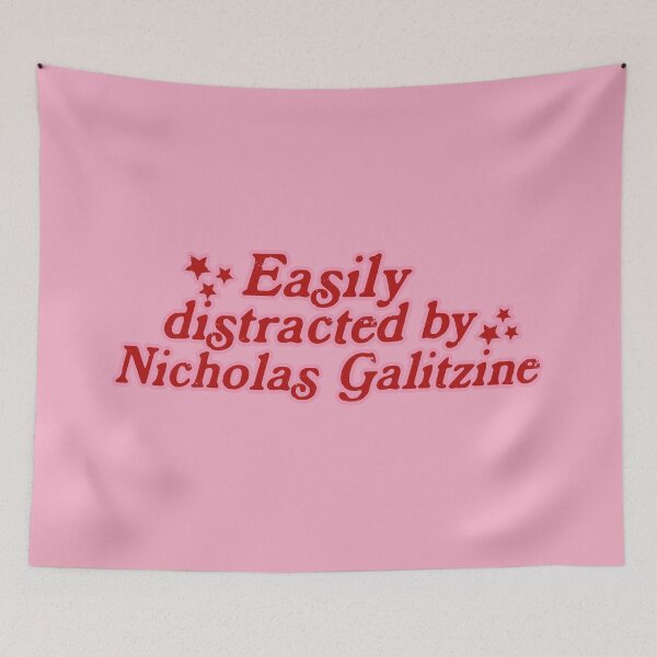Item preview, Nicholas Galitzine, Easily distracted by designed and sold by baranskini.