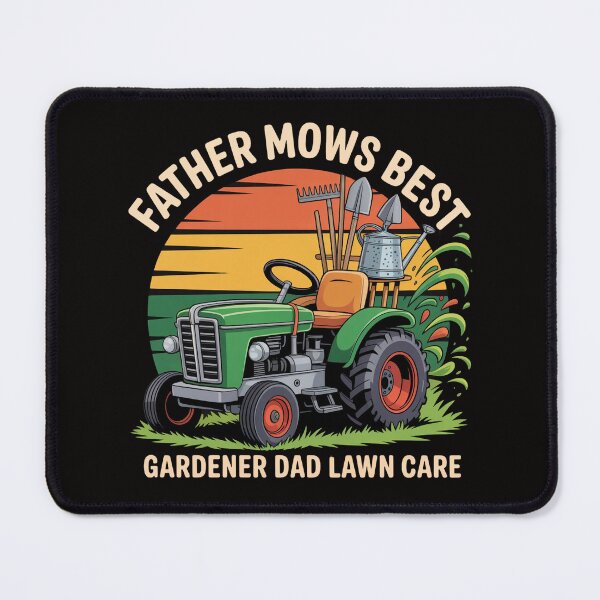 Item preview, Father Mows Best – Gardener Dad Lawn Care T-Shirt designed and sold by Slavicsoul.