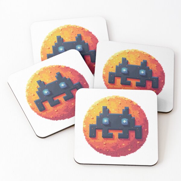 Item preview, Space invaders pixel  designed and sold by KetiaArtWorld.