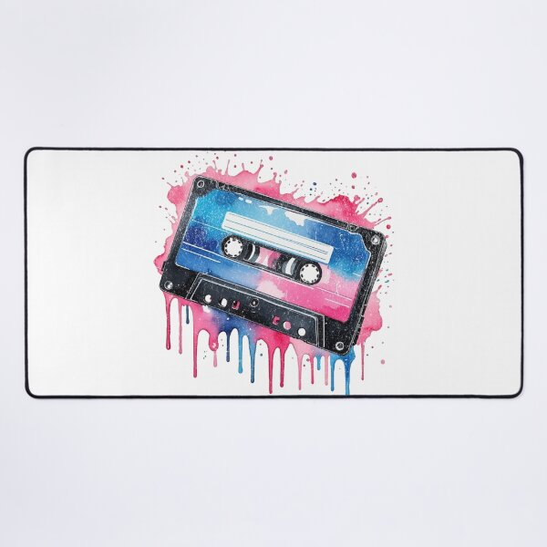 Item preview, Retro Cassette Tape Color Splatter Drip designed and sold by Epic Splash Graphics.