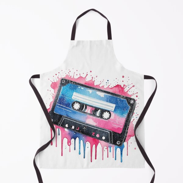 Item preview, Retro Cassette Tape Color Splatter Drip designed and sold by Epic Splash Graphics.