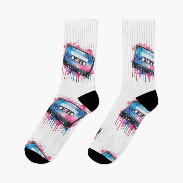 Item preview, Retro Cassette Tape Color Splatter Drip designed and sold by Epic Splash Graphics.