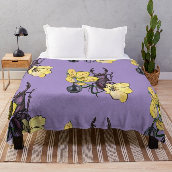 Item preview, Insect with yellow flowers designed and sold by KnowingWonder.