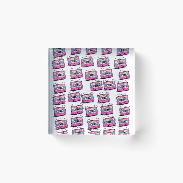 Item preview, Mixed Emotions Cassette Tape Pattern designed and sold by HG-Creation-Design.