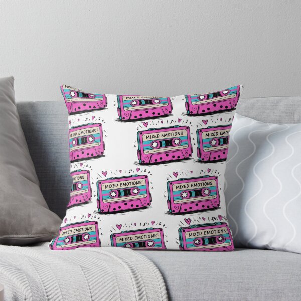 Item preview, Mixed Emotions Cassette Tape Pattern designed and sold by HG-Creation-Design.