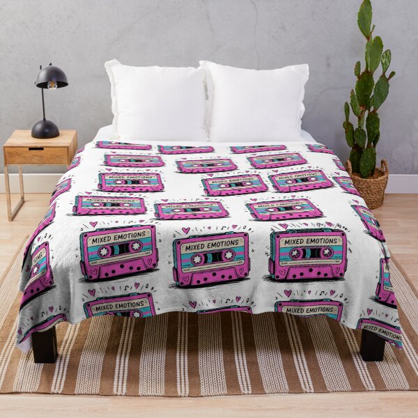 Item preview, Mixed Emotions Cassette Tape Pattern designed and sold by HG-Creation-Design.