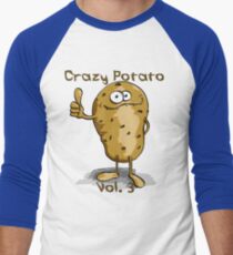 Crazy Potato Vol. 3 Men's Baseball ¾ T-Shirt