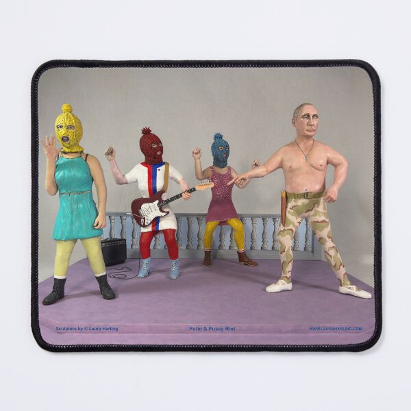 Item preview, Putin & Pussy Riot designed and sold by LAURAHARLING.COM.