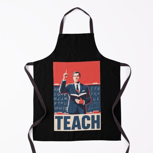Item preview, Teach – Retro Style Teacher Tribute designed and sold by HoopeStylee.