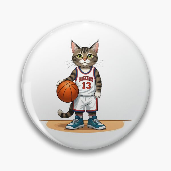 Item preview, Cat basketball player designed and sold by PrintLabStudio.