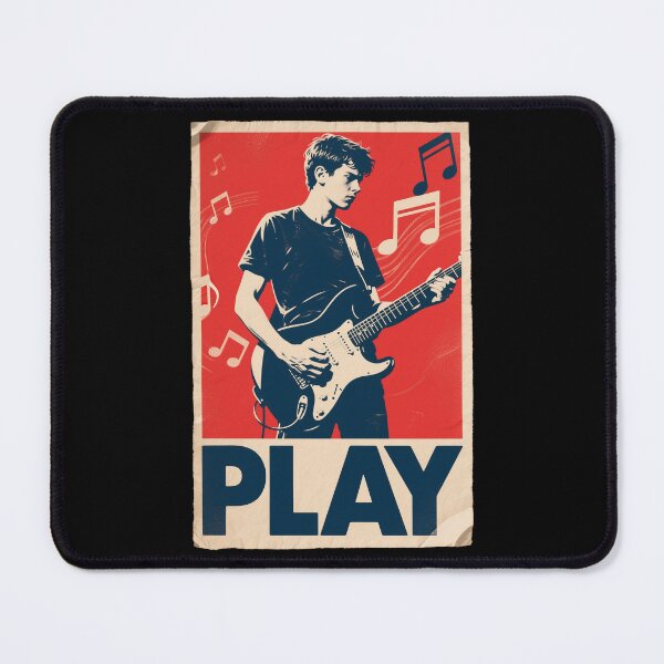 Item preview, Play – Retro Guitarrist in Hope Style designed and sold by HoopeStylee.