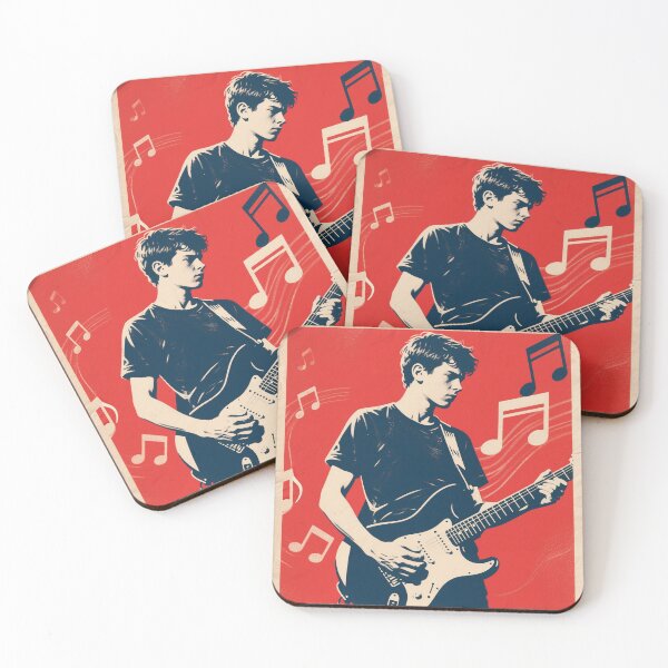 Item preview, Play – Retro Guitarrist in Hope Style designed and sold by HoopeStylee.