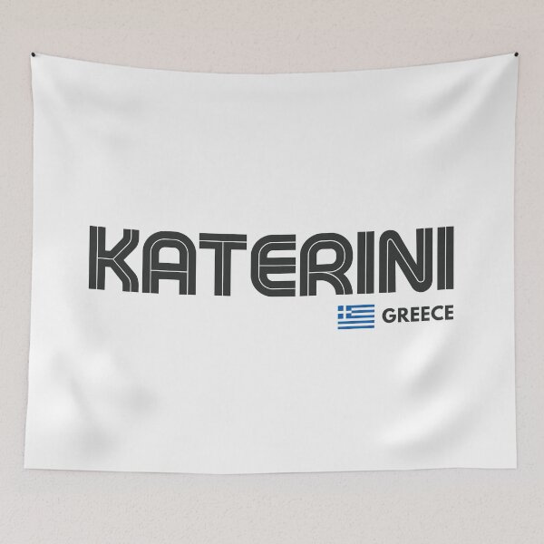 Item preview, Katerini - Greece designed and sold by Sketch-Shack.