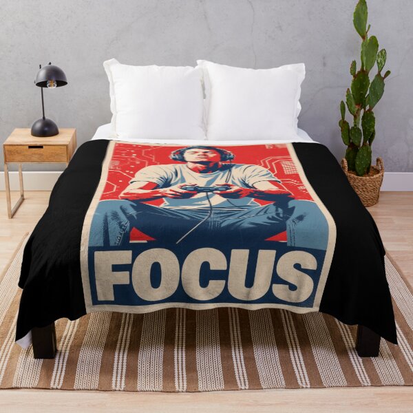 Item preview, Focus – Gamer in Hope Style Illustration designed and sold by HoopeStylee.