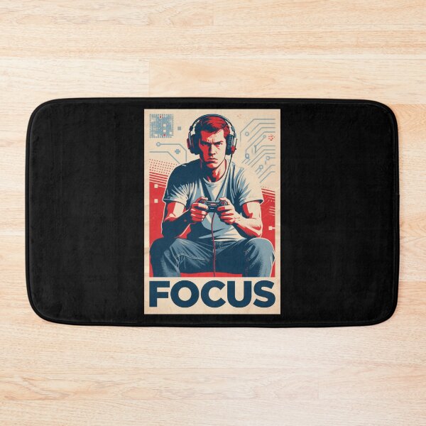 Item preview, Focus – Gamer in Hope Style Illustration Obama style designed and sold by HoopeStylee.
