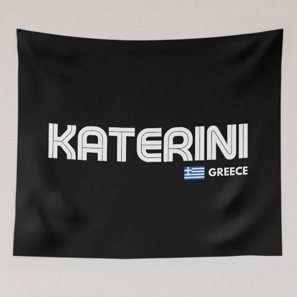 Item preview, Katerini - Greece designed and sold by Sketch-Shack.