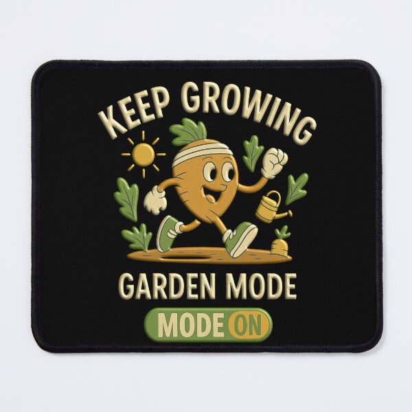 Item preview, Keep Growing – Garden Mode ON Carrot Jogger Design designed and sold by delohill.