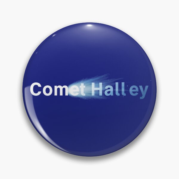 Aperçu de l'œuvre Comète de Halley - Conception de texte strié créée et vendue par KiwiRider.