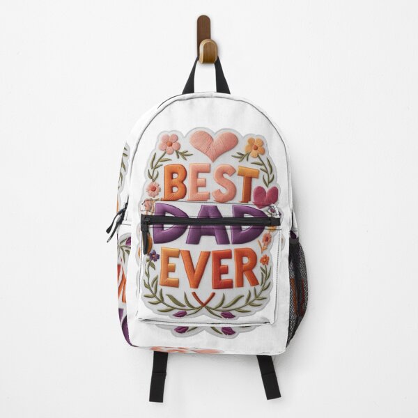 Item preview, Best Dad Ever Embroidered Patch Design designed and sold by ArtDesignTp.