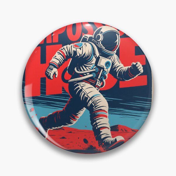 Item preview, Chase the Impossible – Astronaut on Mars in Hope Style designed and sold by HoopeStylee.