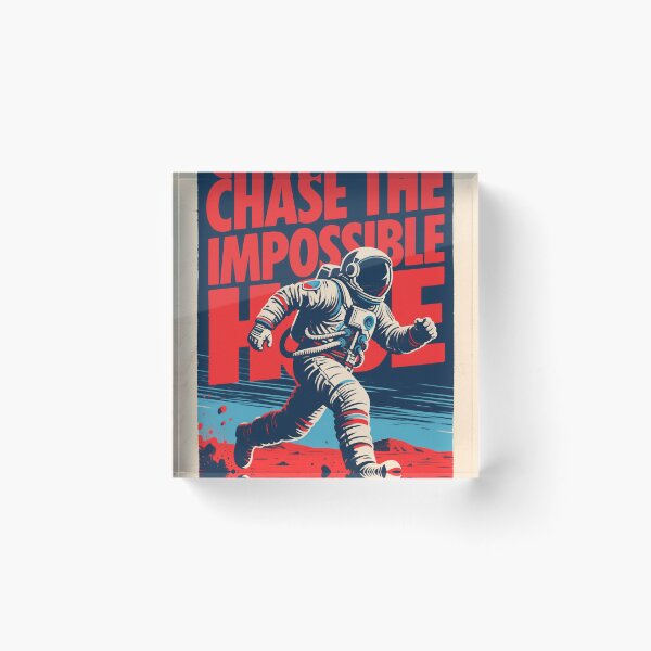 Item preview, Chase the Impossible – Astronaut on Mars in Hope Style designed and sold by HoopeStylee.