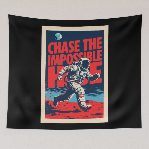 Item preview, Chase the Impossible – Astronaut on Mars in Hope Style designed and sold by HoopeStylee.