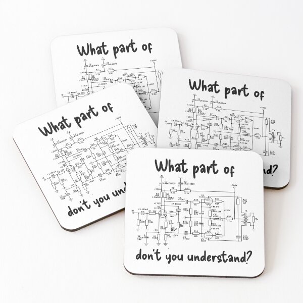 Item preview, What part of don't you understand? - sarcastic geek humor, light background designed and sold by PixelPunny.