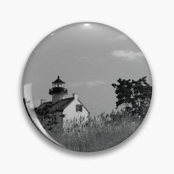 Item preview, East Point Lighthouse In Black and White designed and sold by Linda Sannuti.