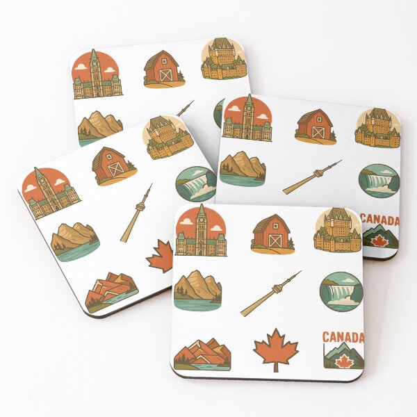 Item preview, Vintage Canada Landmarks designed and sold by Timeless Ink.