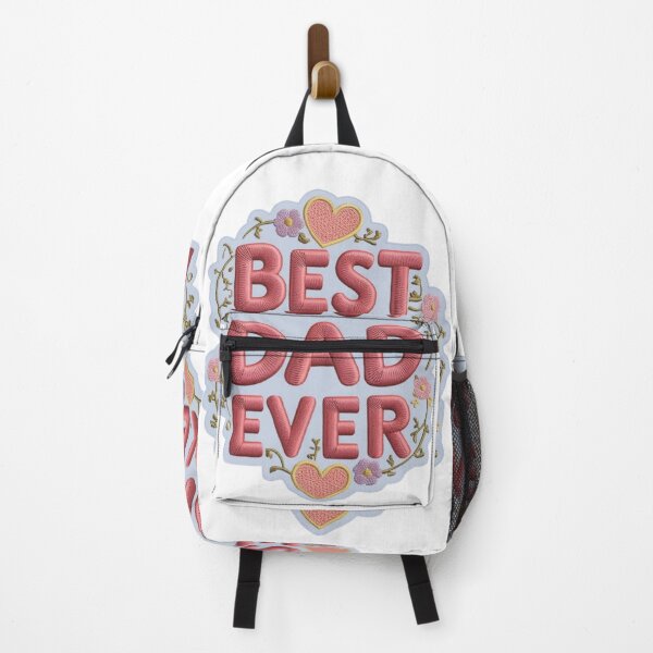 Item preview, Best Dad Ever Embroidered Patch Design designed and sold by ArtDesignTp.