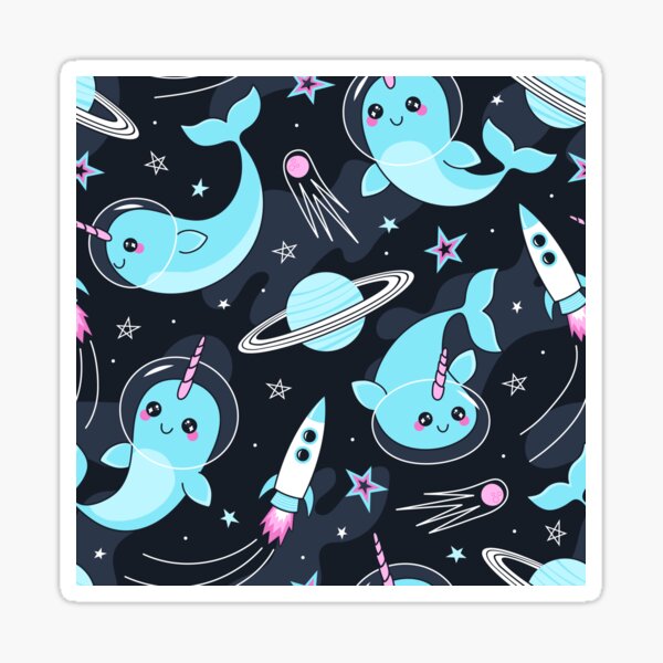 Item preview, Space Narwhals designed and sold by robyriker.