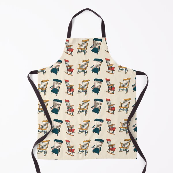 Item preview, Vintage Rocking Chair Sticker Shirt Tote Red Yellow Blue designed and sold by LayerCakeDigDes.