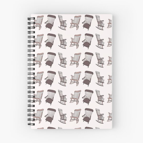 Item preview, Vintage Rocking Chair Sticker Shirt Tote Grey Brown designed and sold by LayerCakeDigDes.