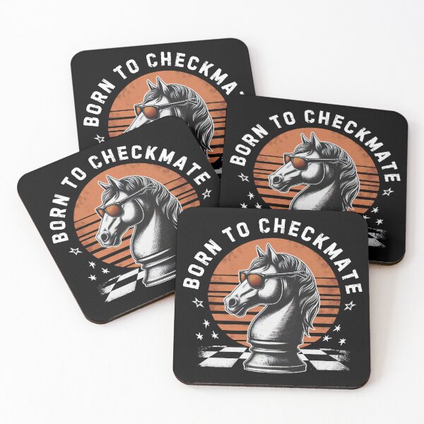Item preview, Cool Chess Knight Sunglasses Born to Checkmate Board game Fun  designed and sold by BeaverFriends.