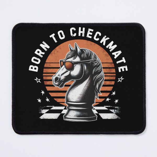 Item preview, Cool Chess Knight Sunglasses Born to Checkmate Board game Fun  designed and sold by BeaverFriends.