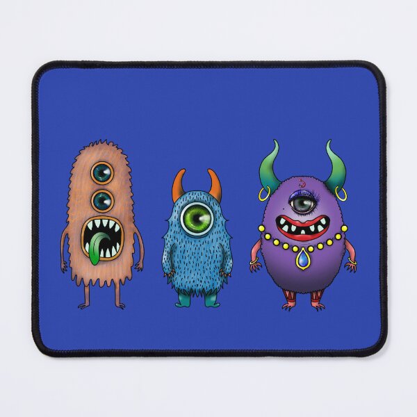 Item preview, Silly Critter: Cosmic Trio no background designed and sold by Waubamik Perry.