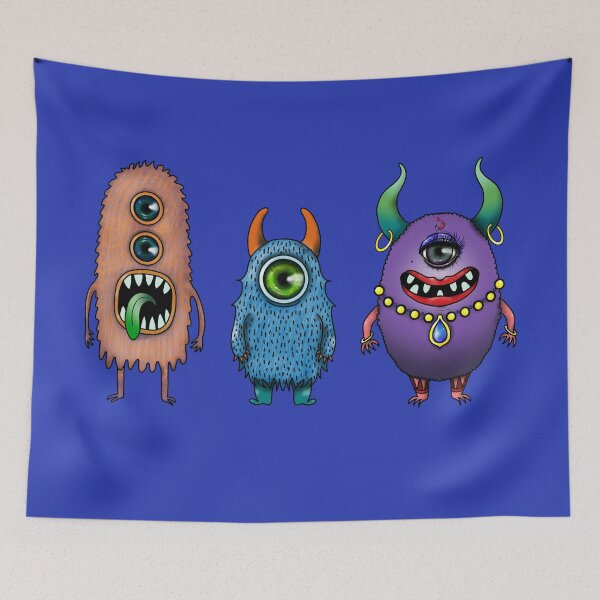 Item preview, Silly Critter: Cosmic Trio no background designed and sold by Waubamik Perry.