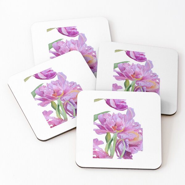Item preview, Pink Tulips designed and sold by PinkRhinoArt.