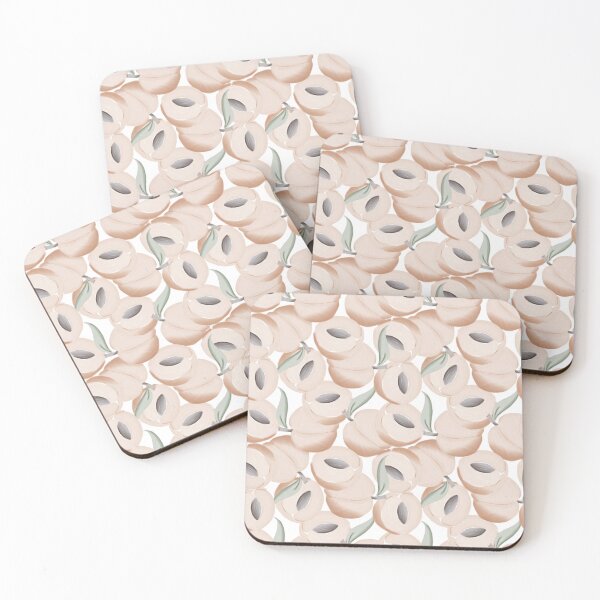 Item preview, Watercolor Peach Party designed and sold by Doodloom.