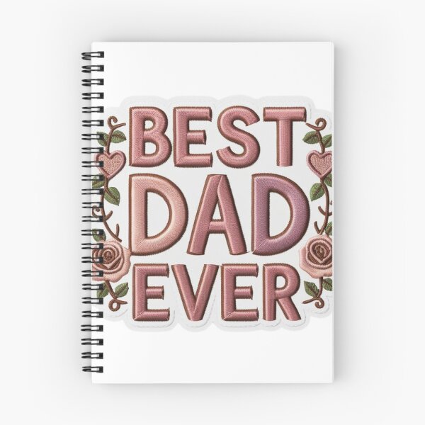Item preview, Best Dad Ever Embroidered Patch Design designed and sold by ArtDesignTp.