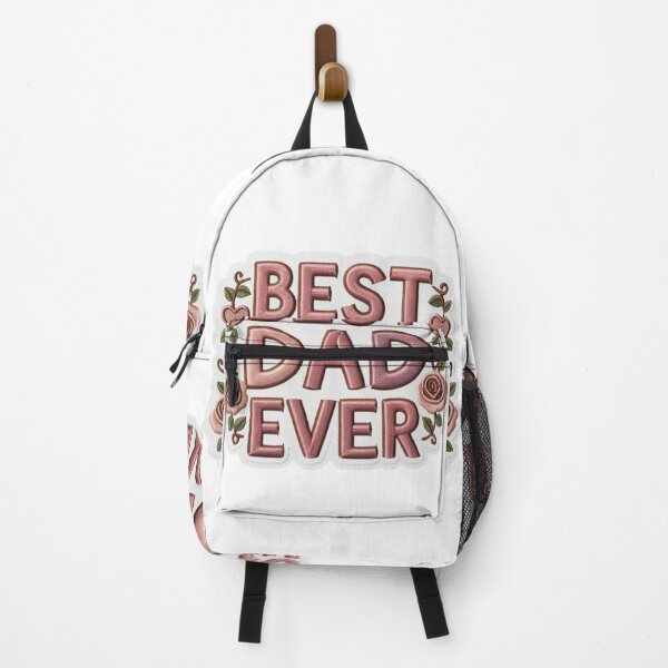 Item preview, Best Dad Ever Embroidered Patch Design designed and sold by ArtDesignTp.