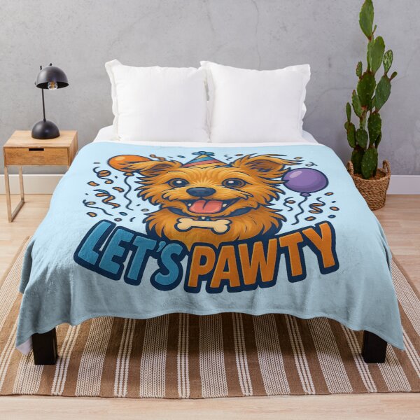 Item preview, Let's Pawty designed and sold by DopamineBee.
