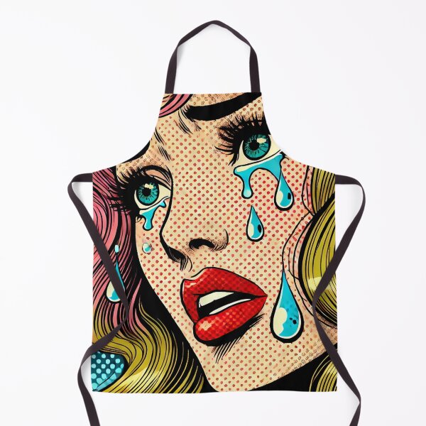 Item preview, Pop Art: Crying Woman designed and sold by PinUpPizzazz.