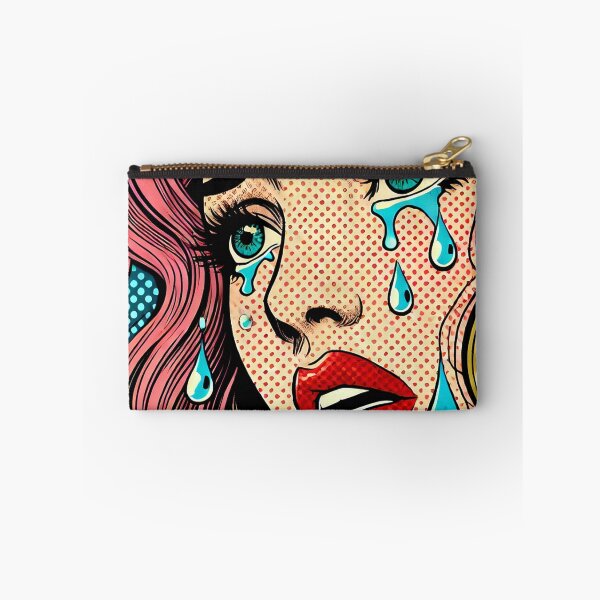 Item preview, Pop Art: Crying Woman designed and sold by PinUpPizzazz.