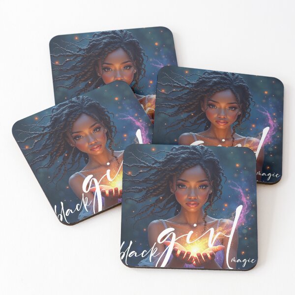 Item preview, BLACK GIRL MAGIC (YOU HOLD THE POWER) designed and sold by alegnacreates.