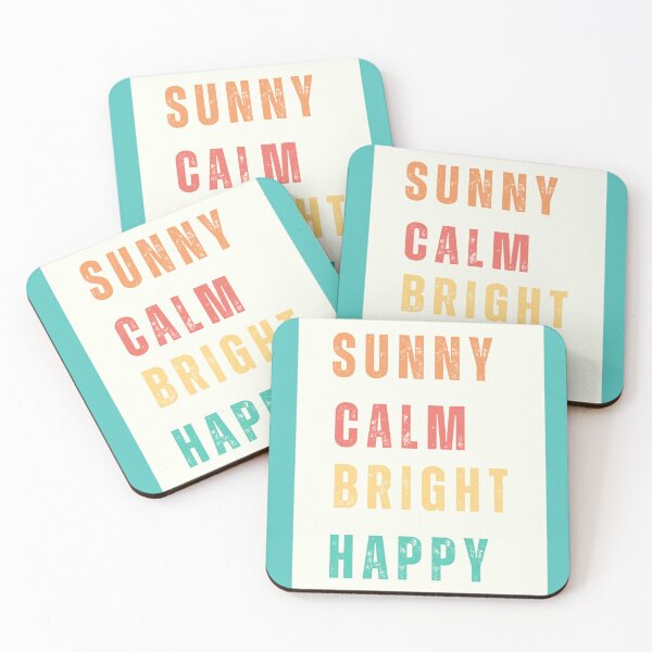 Item preview, Sunny Calm Bright Happy designed and sold by Daily Bible Quotes.