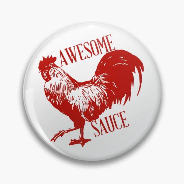 Item preview, Awesome Sauce Rooster Chicken T-Shirt worn by Christian Wolff (Ben Affleck) in The Accountant 2. designed and sold by Kludoman.
