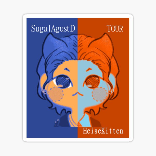 Artikel-Vorschau von Suga August D Tour, designt und verkauft von HeiseKitten.