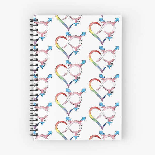 Item preview, Inclusivity & Love symbol TG PRIDE texturized designed and sold by Lahila Designs.
