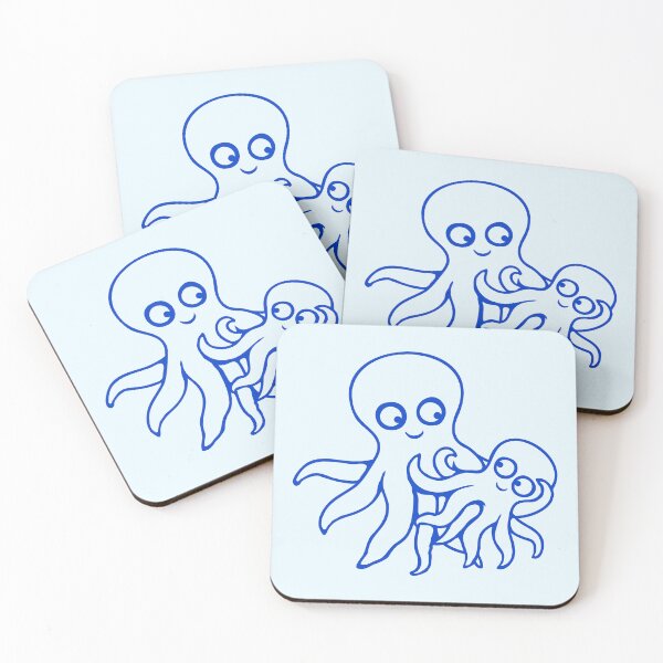 Item preview, Octopus mom dad child baby mother father family designed and sold by shirt-o-mat.